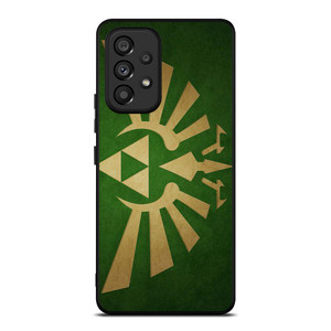 TRIFORCE LEGEND OF ZELDA GREEN LOGO Samsung Galaxy A53 Case Cover