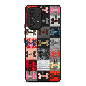 UNDER ARMOUR LOGO COLLAGE Samsung Galaxy A53 Case Cover UNDER ARMOUR LOGO COLLAGE Samsung Galaxy A53 Case Cover