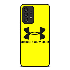 UNDER ARMOUR YELLOW LOGO ICON Samsung Galaxy A53 Case Cover UNDER ARMOUR YELLOW LOGO ICON Samsung Galaxy A53 Case Cover