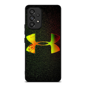 UNDER ARMOUR YELLOW LOGO Samsung Galaxy A53 Case Cover UNDER ARMOUR YELLOW LOGO Samsung Galaxy A53 Case Cover
