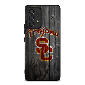 USC TROJANS WOOD LOGO Samsung Galaxy A53 Case Cover USC TROJANS WOOD LOGO Samsung Galaxy A53 Case Cover