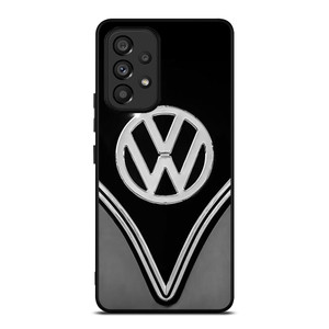 VW VOLKSWAGEN BLACK CHROME EMBLEM Samsung Galaxy A53 Case Cover VW VOLKSWAGEN BLACK CHROME EMBLEM Samsung Galaxy A53 Case Cover