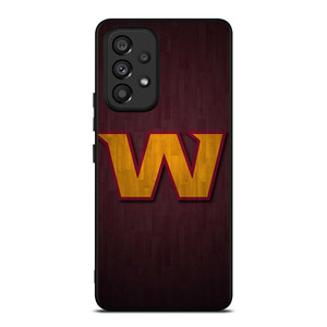WASHINGTON COMMANDERS WOOD LOGO Samsung Galaxy A53 Case Cover