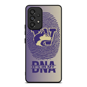 WASHINGTON HUSKIES DNA FOOTBALL Samsung Galaxy A53 Case Cover WASHINGTON HUSKIES DNA FOOTBALL Samsung Galaxy A53 Case Cover