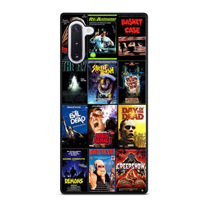 HORROR MOVIES POSTER COLLAGE Samsung Galaxy Note 10 Case Cover HORROR MOVIES POSTER COLLAGE Samsung Galaxy Note 10 Case Cover