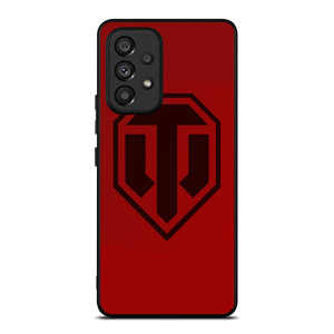 WORLD OF TANKS SYMBOL RED Samsung Galaxy A53 Case Cover WORLD OF TANKS SYMBOL RED Samsung Galaxy A53 Case Cover
