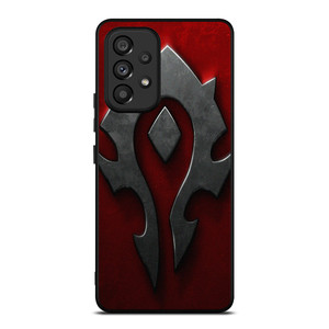 WORLD OF WARCRAFT HORDE BLACK LOGO Samsung Galaxy A53 Case Cover WORLD OF WARCRAFT HORDE BLACK LOGO Samsung Galaxy A53 Case Cover
