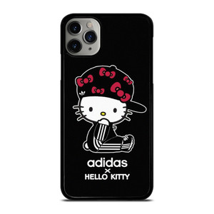 ADIDAS X HELLO KITTY BLACK iPhone 11 Pro Max Case Cover
