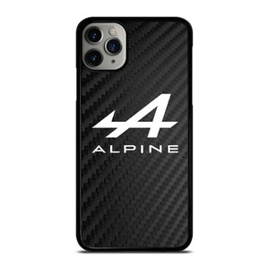ALPINE LOGO CARBON iPhone 11 Pro Max Case Cover