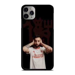BRUNO FERNANDES MANCHESTER UNITED RED DEVILS iPhone 11 Pro Max Case Cover