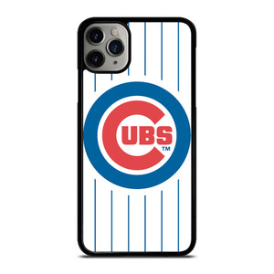 CHICAGO CUBS BASEBALL TEAM STRIPE iPhone 11 Pro Max Case Cover
