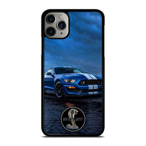 FORD MUSTANG SHELBY BLUE iPhone 11 Pro Max Case Cover FORD MUSTANG SHELBY BLUE iPhone 11 Pro Max Case Cover