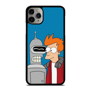 FUTURAMA BENDER AND PHILIP CARTOON iPhone 11 Pro Max Case Cover