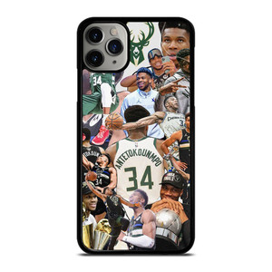 GIANNIS ANTETOKOUNMPO MILWAUKEE BUCKS COLLAGE iPhone 11 Pro Max Case Cover GIANNIS ANTETOKOUNMPO MILWAUKEE BUCKS COLLAGE iPhone 11 Pro Max Case Cover