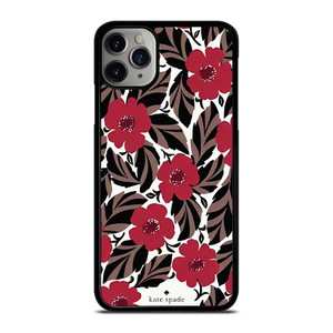KATE SPADE NEW YORK FLORAL RED iPhone 11 Pro Max Case Cover