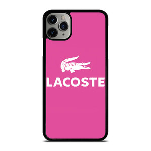 LACOSTE PINK LOGO iPhone 11 Pro Max Case Cover