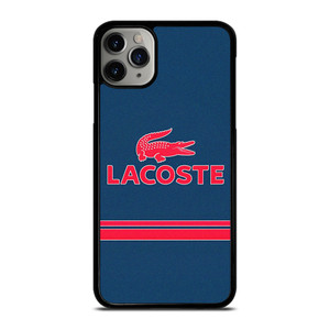 LACOSTE RED BLUE LOGO iPhone 11 Pro Max Case Cover