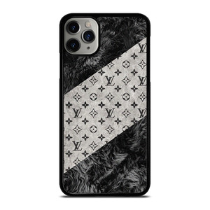 LOUIS VUITTON BLACK FURRY iPhone 11 Pro Max Case Cover