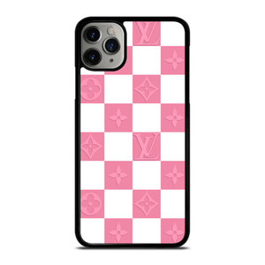 LV LOUIS VUITTON CHECKERED PINK iPhone 11 Pro Max Case Cover LV LOUIS VUITTON CHECKERED PINK iPhone 11 Pro Max Case Cover