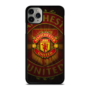 MANCHESTER UNITED METAL LOGO iPhone 11 Pro Max Case Cover