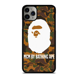 MCM BAPE BATHING APE CAMO iPhone 11 Pro Max Case Cover
