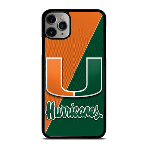 MIAMI HURRICANES LOGO CARBON iPhone 11 Pro Max Case Cover MIAMI HURRICANES LOGO CARBON iPhone 11 Pro Max Case Cover