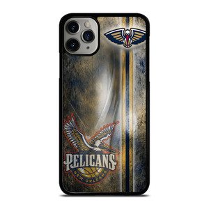 NEW ORLEANS PELICANS GRUNGE LOGO iPhone 11 Pro Max Case Cover NEW ORLEANS PELICANS GRUNGE LOGO iPhone 11 Pro Max Case Cover