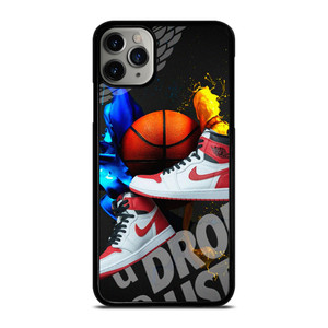 NIKE AIR JORDAN SPLASHED SNEAKERS iPhone 11 Pro Max Case Cover NIKE AIR JORDAN SPLASHED SNEAKERS iPhone 11 Pro Max Case Cover