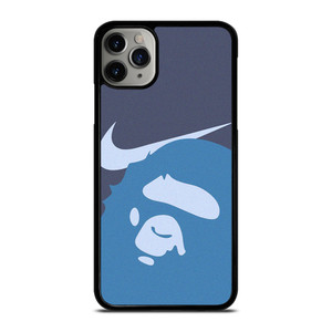 NIKE BAPE BLUE iPhone 11 Pro Max Case Cover