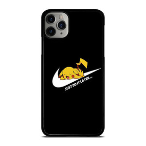 NIKE PIKACHU POKEMON JUST DO IT iPhone 11 Pro Max Case Cover NIKE PIKACHU POKEMON JUST DO IT iPhone 11 Pro Max Case Cover