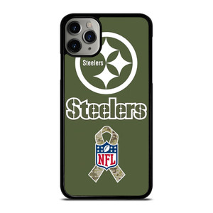 PITTSBURGH STEELERS NFL FOOTBALL BADGE iPhone 11 Pro Max Case Cover