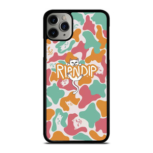 RIPNDIP PINK GREEN CAMO iPhone 11 Pro Max Case Cover RIPNDIP PINK GREEN CAMO iPhone 11 Pro Max Case Cover