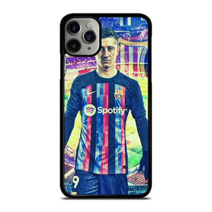 ROBERT LEWANDOWSKI FC BARCELONA iPhone 11 Pro Max Case Cover