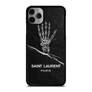 SAINT LAURENT PARIS SKELETON LOGO iPhone 11 Pro Max Case Cover SAINT LAURENT PARIS SKELETON LOGO iPhone 11 Pro Max Case Cover