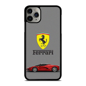SCUDERIA FERRARI LOGO SUPER CAR RED iPhone 11 Pro Max Case Cover