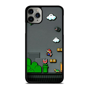 SUPER MARIO BROS CARBON GAMES iPhone 11 Pro Max Case Cover