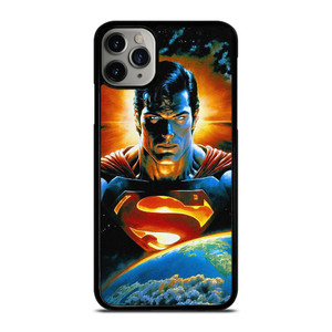 SUPERMAN WORLD CARTOON iPhone 11 Pro Max Case Cover