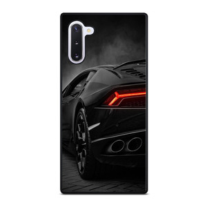 LAMBORGHINI HURACAN BLACK COOL Samsung Galaxy Note 10 Case Cover LAMBORGHINI HURACAN BLACK COOL Samsung Galaxy Note 10 Case Cover
