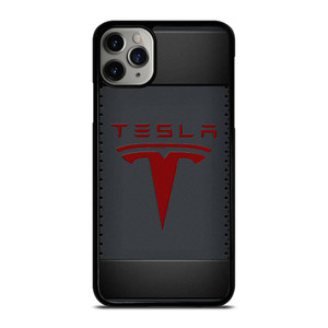 TESLA METAL CARBON LOGO iPhone 11 Pro Max Case Cover TESLA METAL CARBON LOGO iPhone 11 Pro Max Case Cover