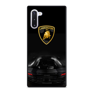 LAMBORGHINI HURACAN BLACK LOGO Samsung Galaxy Note 10 Case Cover LAMBORGHINI HURACAN BLACK LOGO Samsung Galaxy Note 10 Case Cover
