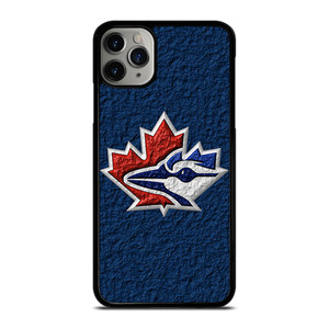TORONTO BLUE JAYS LEATHER LOGO iPhone 11 Pro Max Case Cover