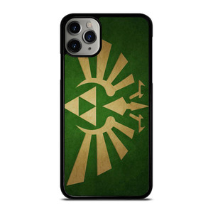 TRIFORCE LEGEND OF ZELDA GREEN LOGO iPhone 11 Pro Max Case Cover