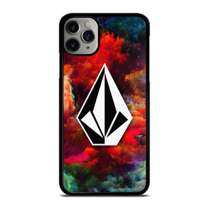 VOLCOM COLOR SPLASH LOGO iPhone 11 Pro Max Case Cover