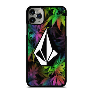 VOLCOM MARIJUANA LEAF iPhone 11 Pro Max Case Cover