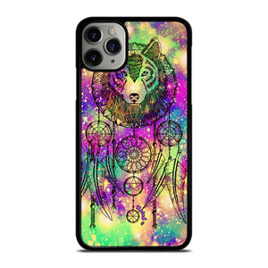 WHITE WOLF DREAMCATCHER TIE DIE iPhone 11 Pro Max Case Cover WHITE WOLF DREAMCATCHER TIE DIE iPhone 11 Pro Max Case Cover