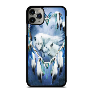 WHITE WOLF DREAMCATCHER iPhone 11 Pro Max Case Cover WHITE WOLF DREAMCATCHER iPhone 11 Pro Max Case Cover