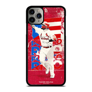 YADIER MOLINA SAINT LOUIS CARDINALS MLB iPhone 11 Pro Max Case Cover YADIER MOLINA SAINT LOUIS CARDINALS MLB iPhone 11 Pro Max Case Cover