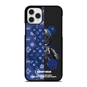 BEAR BRICK KAWS ROBOT BLUE iPhone 11 Pro Case Cover BEAR BRICK KAWS ROBOT BLUE iPhone 11 Pro Case Cover