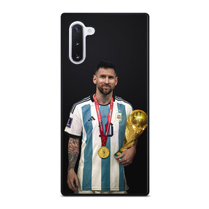LIONEL MESSI WORLD CUP CHAMPIONS Samsung Galaxy Note 10 Case Cover LIONEL MESSI WORLD CUP CHAMPIONS Samsung Galaxy Note 10 Case Cover