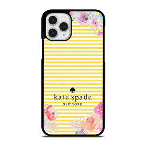 KATE SPADE NEW YORK FLORAL STRIPE  iPhone 11 Pro Case Cover
